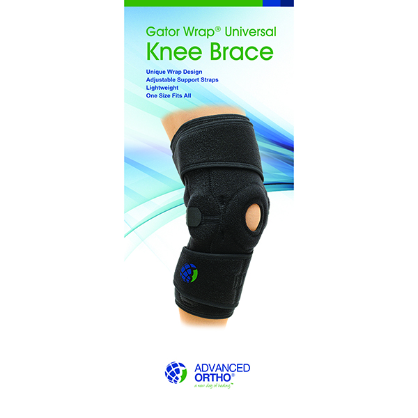 Gator Wrap™ Universal Hinged Knee Brace SUGGESTED HCPC: L1820