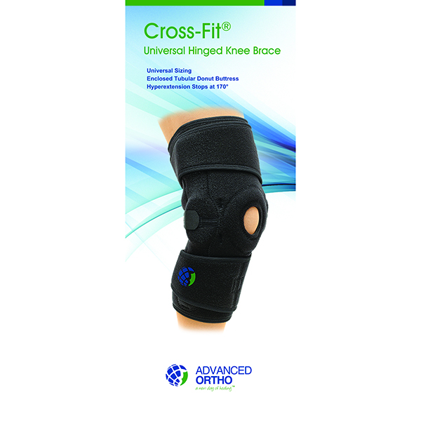 Cross-Fit™ Universal Hinged Knee Brace SUGGESTED HCPC: L1832 and L1833 -  Advanced Orthopaedics