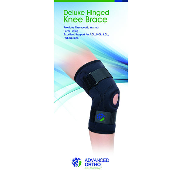 Deluxe Hinged Knee Brace SUGGESTED HCPC: L1810 and L1812