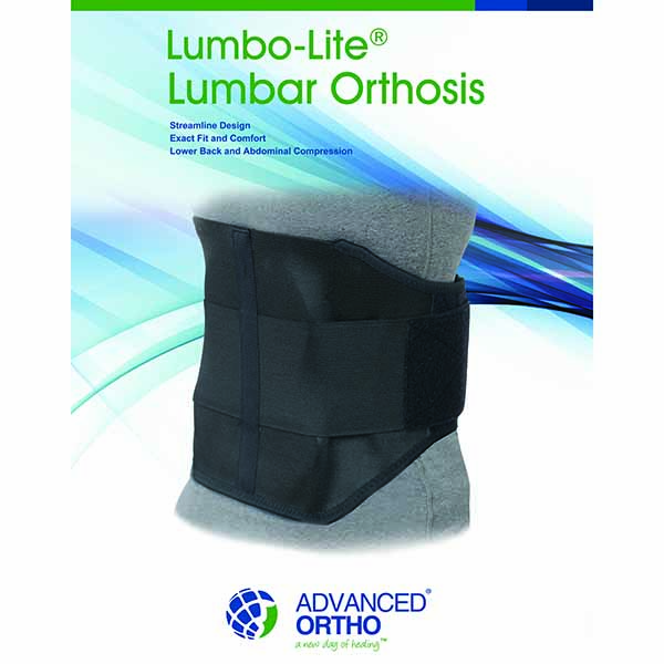 Lumbo Lite™ Lumbar Orthosis SUGGESTED HCPC: L0627 and L0642