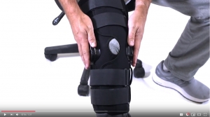 TM Wrap-Around Hinged Knee Brace® SUGGESTED HCPC: L1832 and L1833