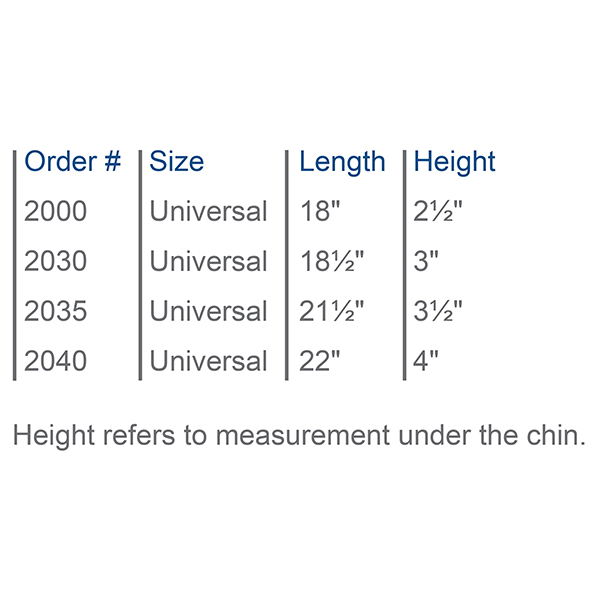 Universal Cervical Collar SUGGESTED HCPC: L0120 - Advanced